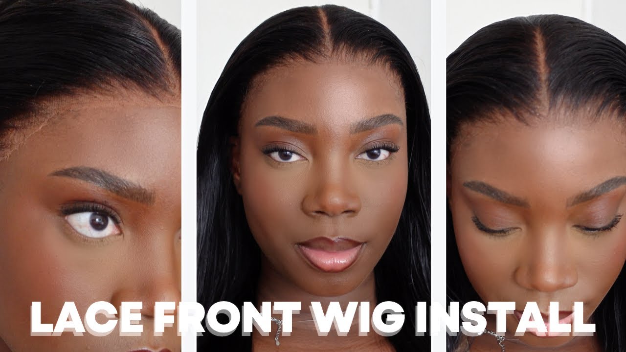 TUTO : COMMENT POSER SA LACE WIG A LA PERFECTION ✨