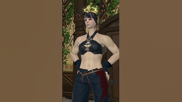 Showing off more Midriff in FFXIV #shorts