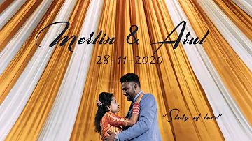 Arul+Merlin|Wedding Highlights|Ally Production| Christian Wedding| Bangalore|Wedding Flim | 28th |4K