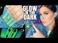 Nail Tutorial For Beginner Step By Step | How To Get Matte Nails (Ombré Matte Glow In The Dark XXL)