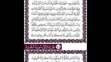 سورة البقرة الايات من 81 الى 84 مكررة