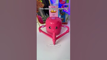 It draws anything 😱💕 #robot #drawing #kidsgift #kids #kidsvideo #shorts #ytshorts #viral #video