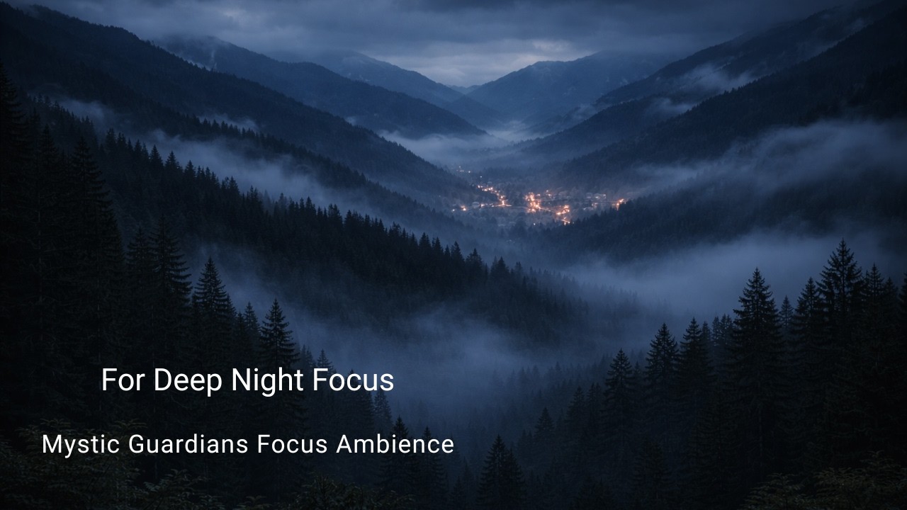 Fog Over Mountain Ridge— Ambient Music for Focus