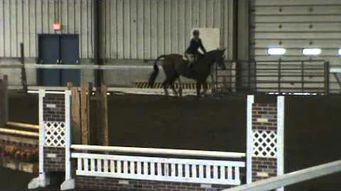 Sarah Blowers riding Griffin