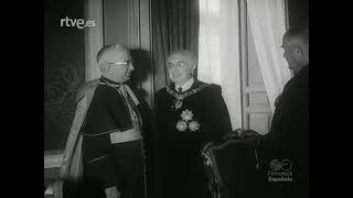 1969 10 06 NODO 1396B  Cardenal primado Vicente E. y Tarancón toma posesión como consejero de Estado