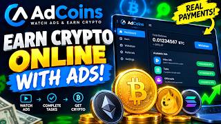 I Watched Ads for 7 Days… How Much Crypto Did I Make?! 😱💰 screenshot 1