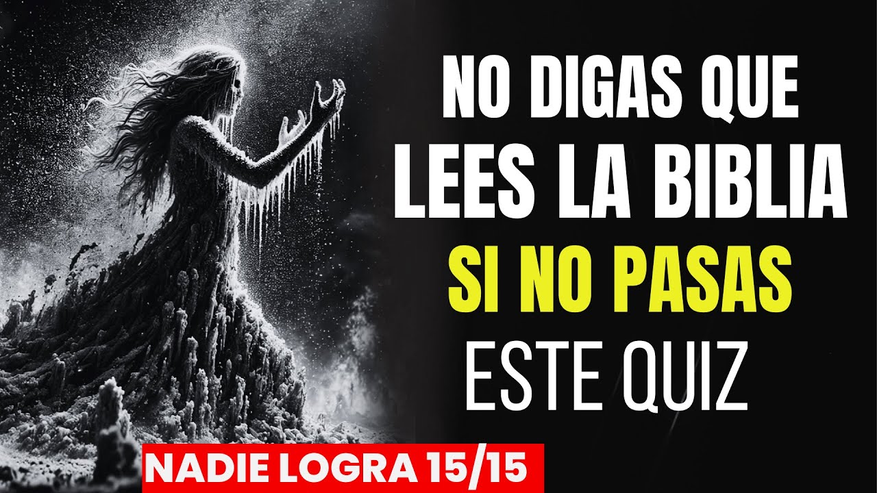 ⚠️ QUIZ BIBLICO: 25 Preguntas del Antiguo Testamento que el 96% de 