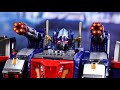 【Transformers stop motion】Diaclone DA14 Big Powered GV combining review.
