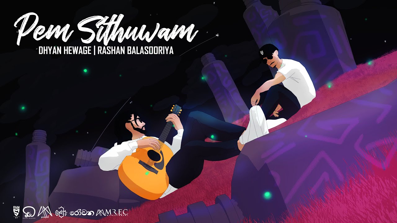 Watch Dhyan Hewage & Rashan Balasooriya - Pem Sithuwam (පෙම් සිතුවම්) | Official Lyric Video on YouTube