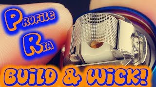 Profile Unity Rta Build Wick Vape Tutorial