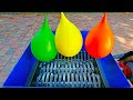 WATER BALLOONS VS FAST SHREDDER!