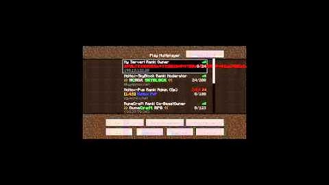 Minecraft: Colored MOTD #2