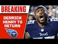 Titans RB Derrick Henry Expected to be Activated off IR Today | CBS Sports HQ