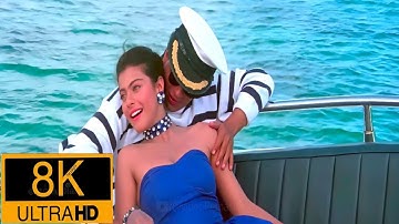 8K Remastered, Baazigar O Baazigar 60FPS   Shahrukh Khan, Kajol,  Kumar Sanu , Alka Yagnik, 