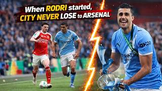 Rodri Vs Arsenal Cup Final 220326