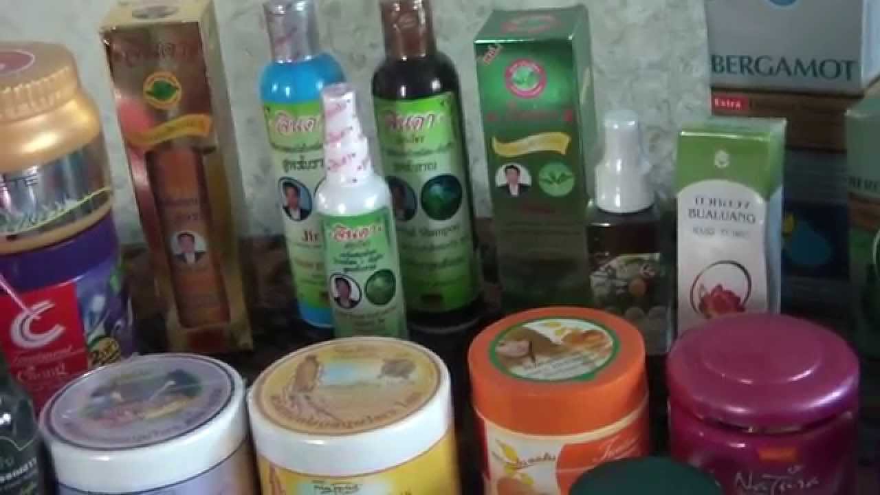 Средства по уходу за волосами из Таиланда. Тайские штучки. - YouTube