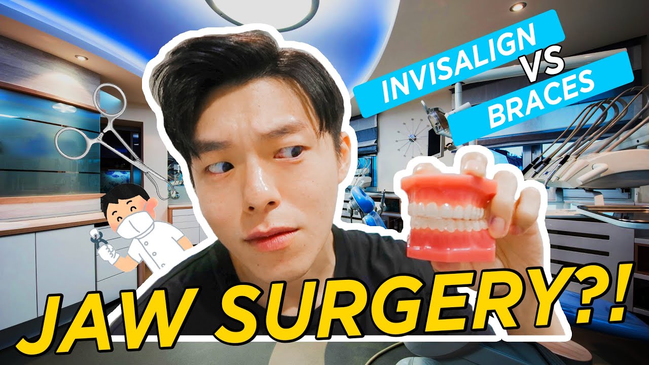 JAW SURGERY?! Invisalign VS Braces YouTube
