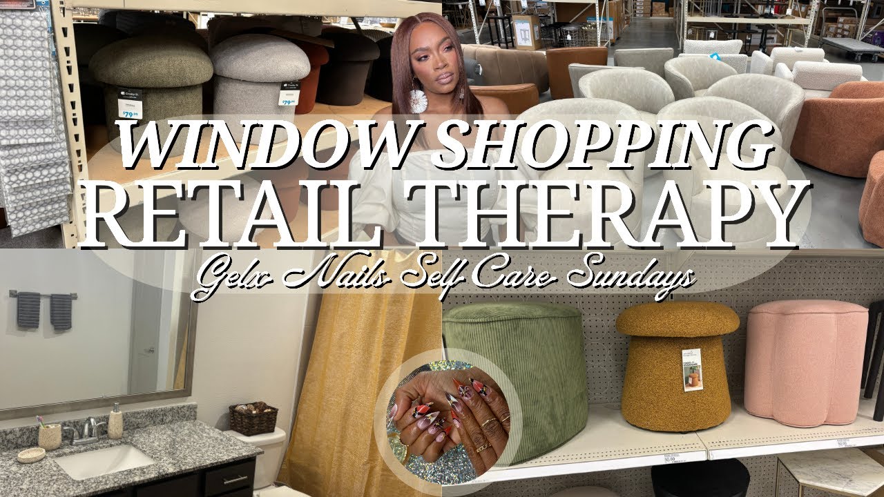 Воскресная терапия + осмотр витрин + шопинг-терапия и уход за ногтями Freestyle Gel-X по воскресе...