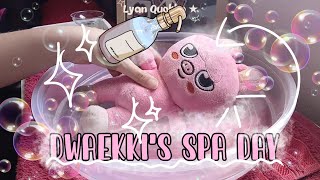 Spa Day Do Dwaekki- Dando Banho E Arrumando Relaxing Video