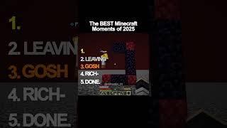 The BEST Minecraft Moments Of 2025