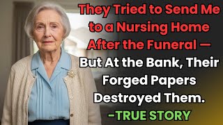 HER TRUE STORY FROM TEXAS 👵⚖️ After the Funeral, Her Son Claimed the House Then the Bank Spoke and…