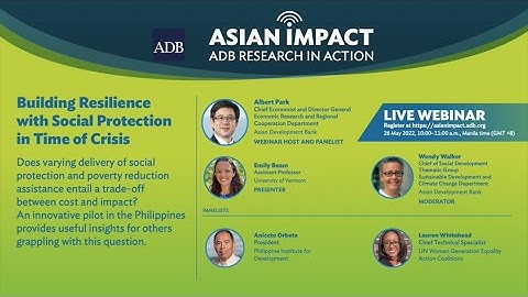 Asian Impact 46: Building Resilience with Social Protection in Time of Crisis