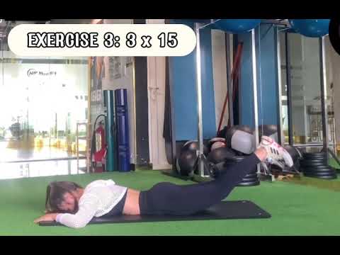 Floor Reverse Hyper with Hip Abduction