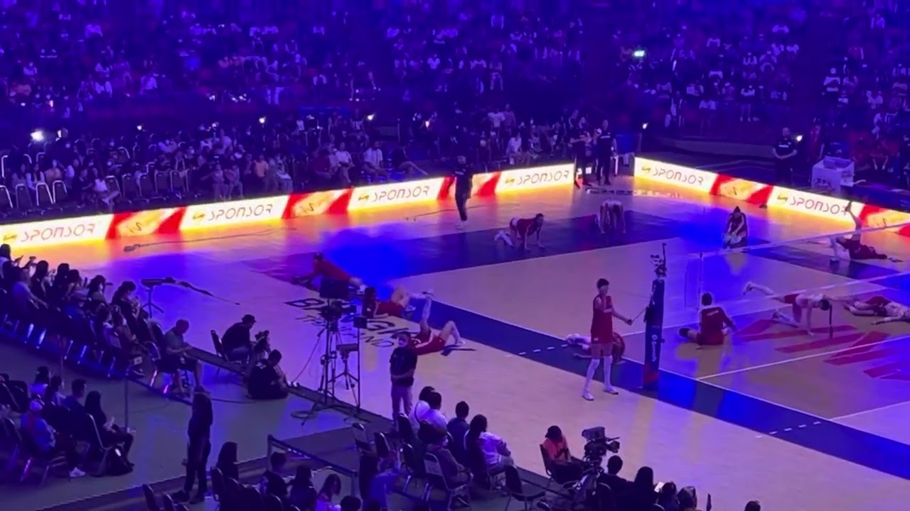 Brazil vs Turkey VNL 2023 Worm Up !!!