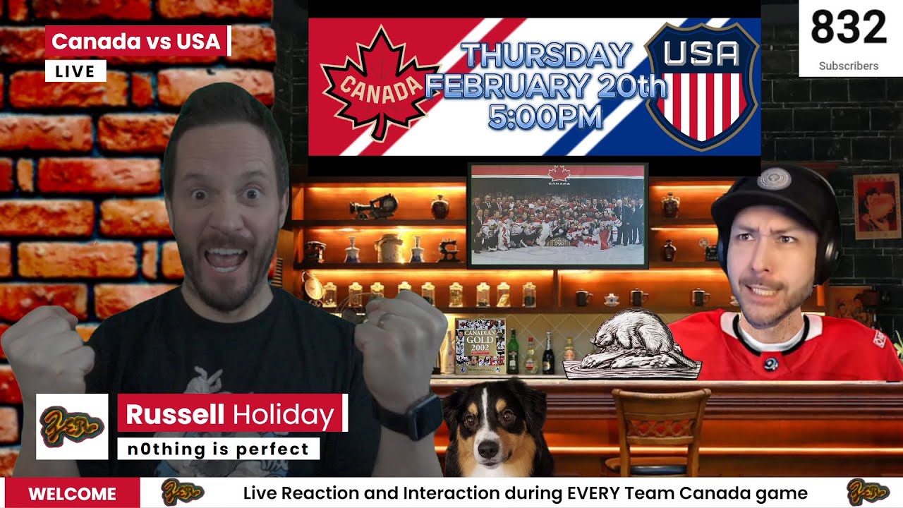 FOUR NATIONS FACEOFF FINAL | Canada vs USA | Live Reaction and ...