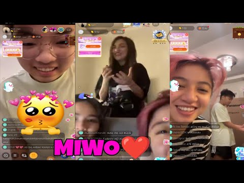 MIWO❤ PART2 | MIKA SALAMANCA, H2WO, BIANCA AT MITCH LINGAT BIGO LIVE | JULY 17, 2021