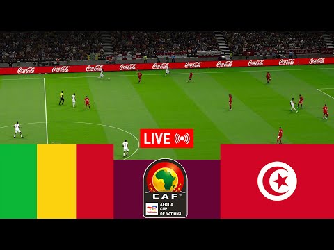 مالي ضد تونس بث مباشر كأس الأمم الأفريقية 2025 مباراة كاملة محاكاة لعبة فيديو
