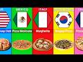 Top 50 Popular Pizzas Around the World