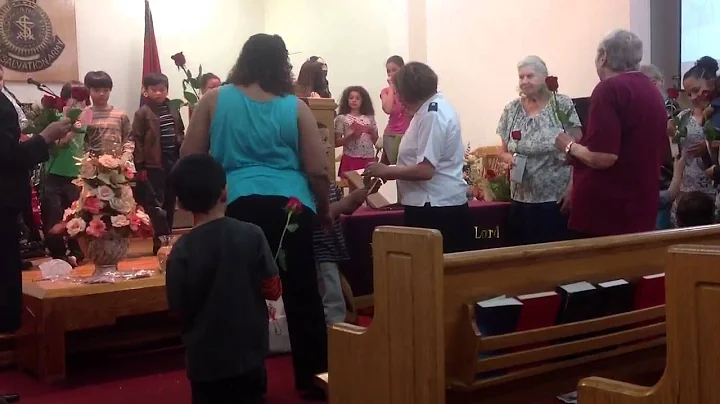 Mothers day at Ridgewood corps,