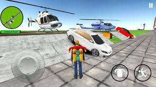 Corolla Car Parking And Driving - Flying With Jetpack and Helicopter - Android Gameplay screenshot 1