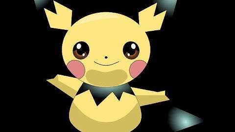 How to draw Pokemon Character Inkscape