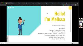 Whiteboard.chat Teacher-led Webinar - Melissa Aveling