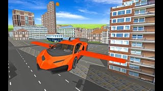 Flying Car Games 3d screenshot 1