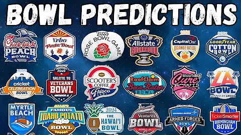 All College Football 2025 Bowl Game *PREDICTIONS*