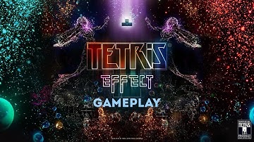 Tetris Effect - Gameplay (a new, beautiful version of Tetris)