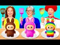 自分 vs おばあちゃんの料理チャレンジ | シンプルなキッチンレシピ GoFun Challenge