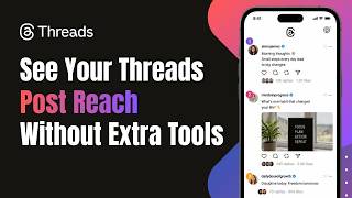 How to See Your Threads Post Reach Without Extra Tools !
