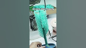 Building the wax tree! This is a crucial step in lost-wax casting. #xhsilver