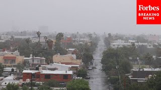 Hurricane Norma Makes Landfall In Baja California Sur, Mexico