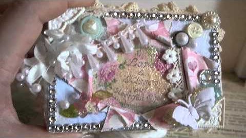 Altered Little Trinket Box