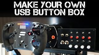 Building an Arduino powered USB Button Box for my Racing Sim