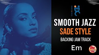 Backing track - Smooth Jazz Sade Style in E minor (108 bpm)