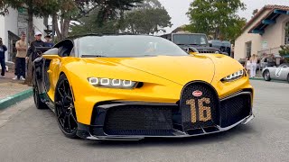 SUPERCAR MADNESS MONTEREY 2023 - Ferrari Daytona SP3, Pagani Huayra, Bugatti Chiron, CCXR, 918