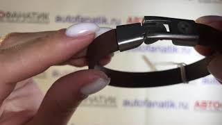 Кожаный браслет унисекс BMW Motorrad Leather Bracelet, Unisex, Brown NM, артикул 76898406177