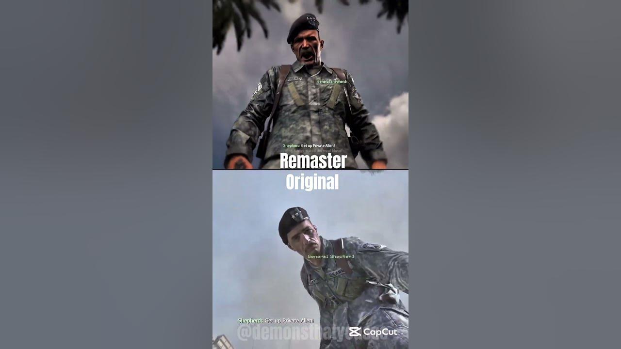 “Get Up Private Allan” MW2 Original Vs Remaster #cod #fyp #foryou #mw2 “Get Up Private Allan” MW2 Original Vs Remaster #cod #fyp #foryou #mw2
