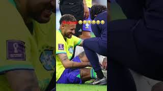 Neymar’s injury for the World Cup😭😭🇧🇷🇧🇷
